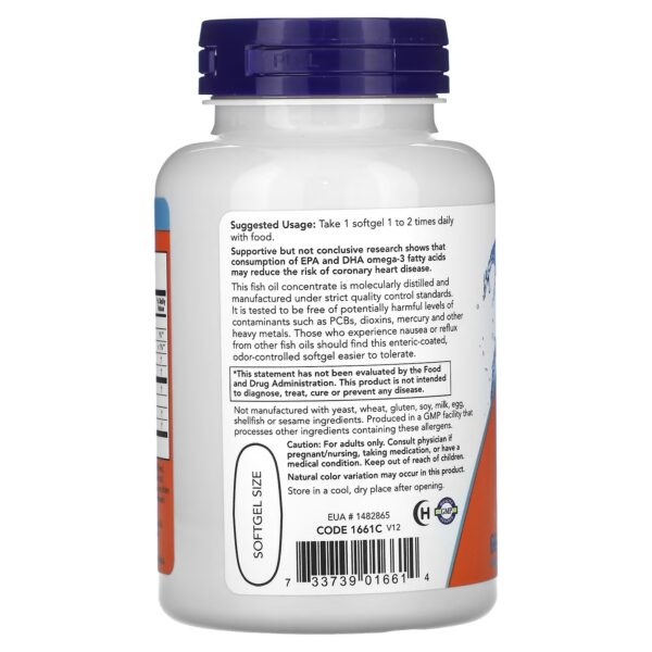 NOW Foods Ultra Omega 3 - Image 3